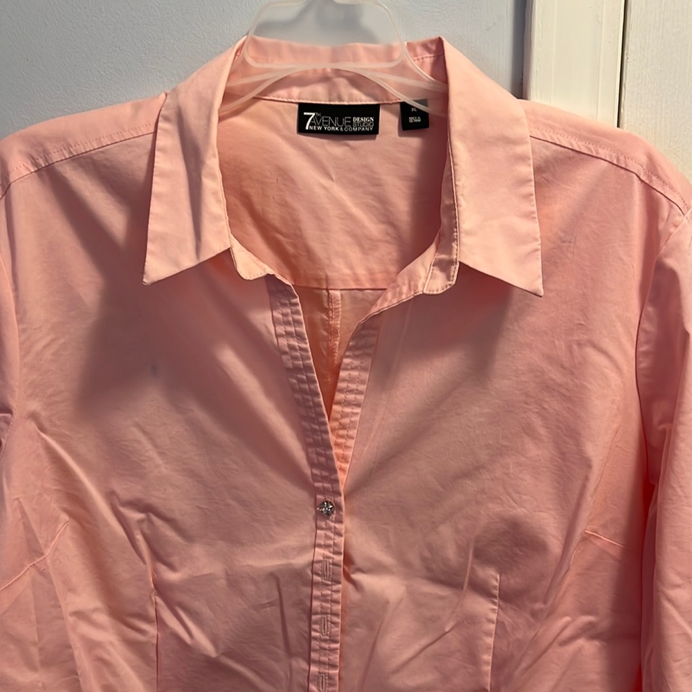 Power pink long sleeve top